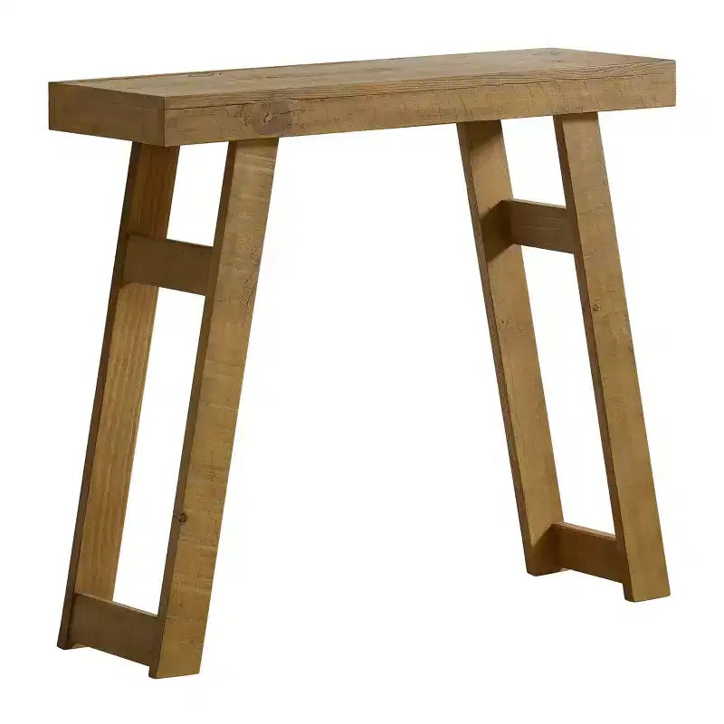 36-Inch Solid Wood Console Table for Entryway and Living Room