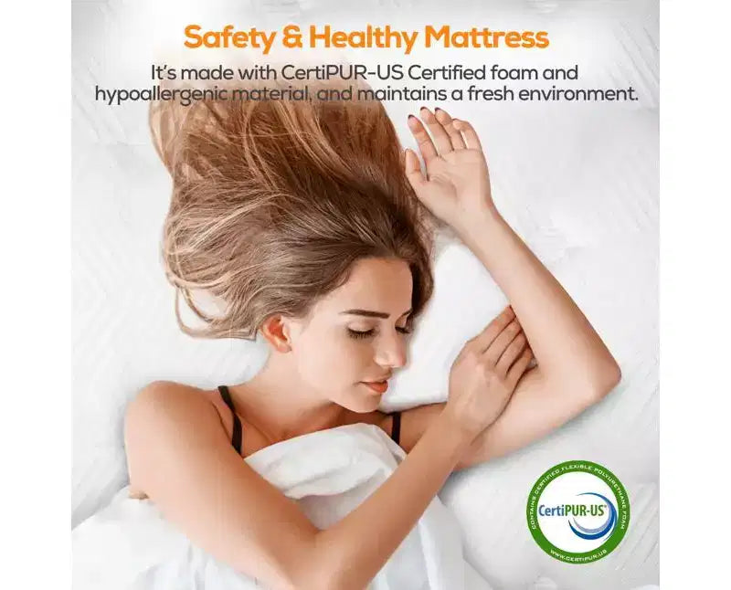 14 Inch King Size Hybrid Mattress in a Box