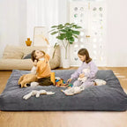 Convertible Bean Bag Chair with Washable Corduroy Cover