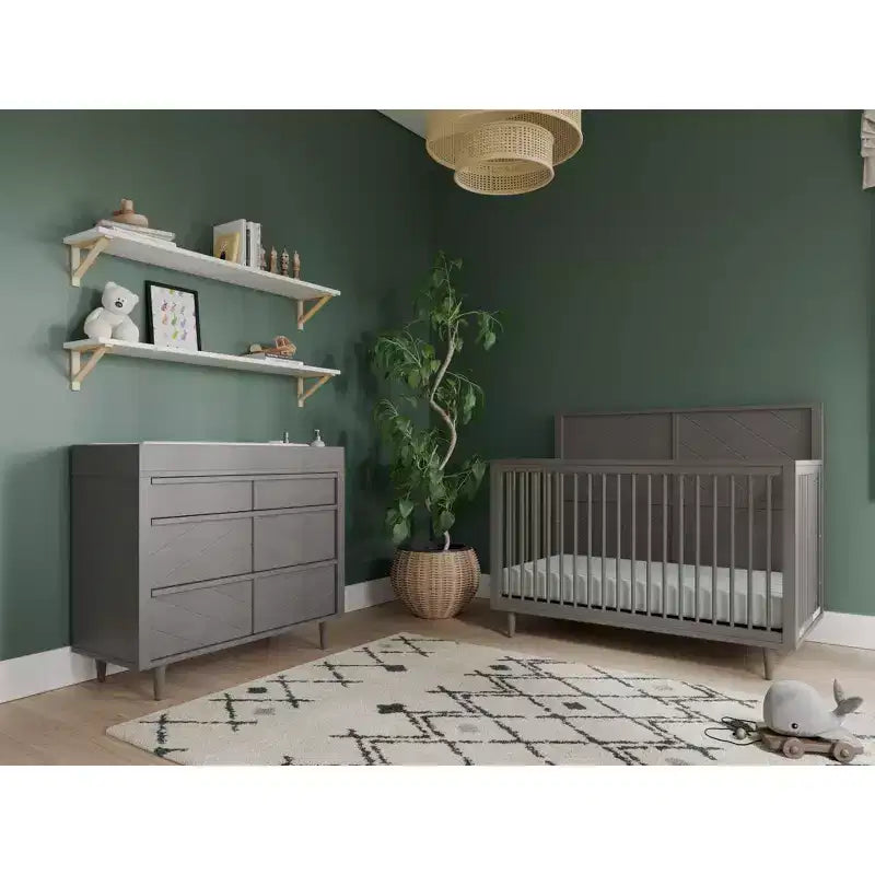 3 Drawer Dresser for Nursery or Bedroom with Anti-Tip Kit