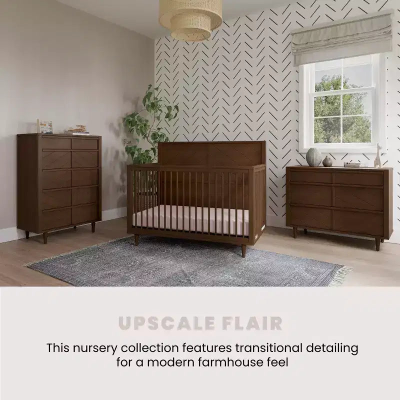 3 Drawer Dresser for Nursery or Bedroom with Anti-Tip Kit