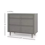 3 Drawer Dresser for Nursery or Bedroom with Anti-Tip Kit