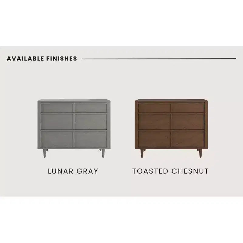 3 Drawer Dresser for Nursery or Bedroom with Anti-Tip Kit