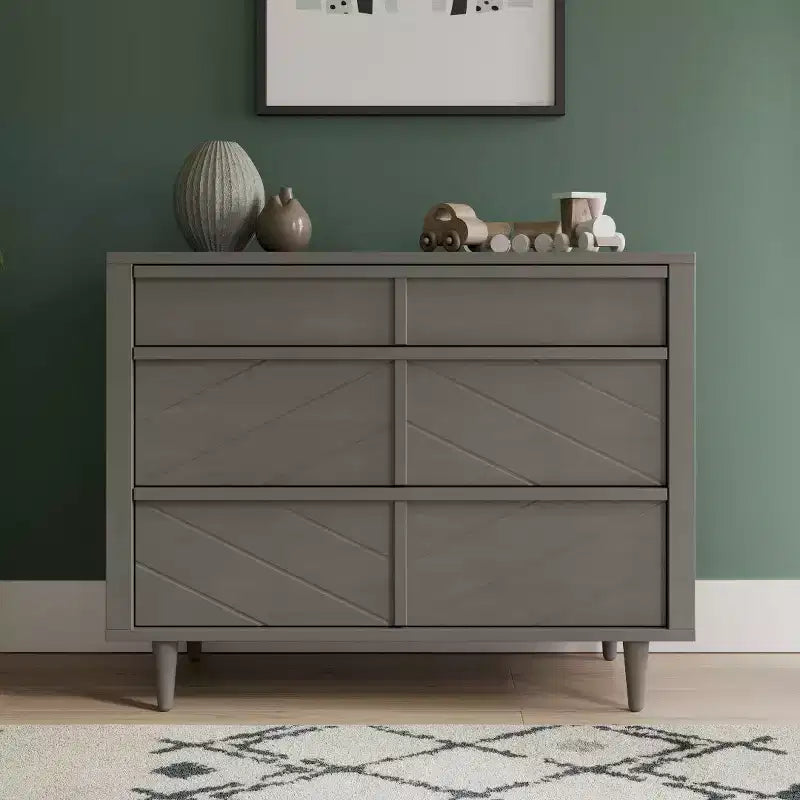 3 Drawer Dresser for Nursery or Bedroom with Anti-Tip Kit