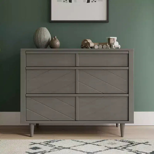 3 Drawer Dresser for Nursery or Bedroom with Anti-Tip Kit