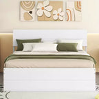 Full Platform Bed with Trundle and Storage Drawers