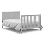 5-in-1 Convertible Crib and Changer with Drawer