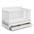Graco Hadley 5-in-1 Convertible Crib with Drawer