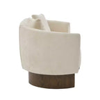 GDFStudio Kyro 81'' Modern Boucle Upholstered 3-Seater Sofa with Wooden Base and Pillows