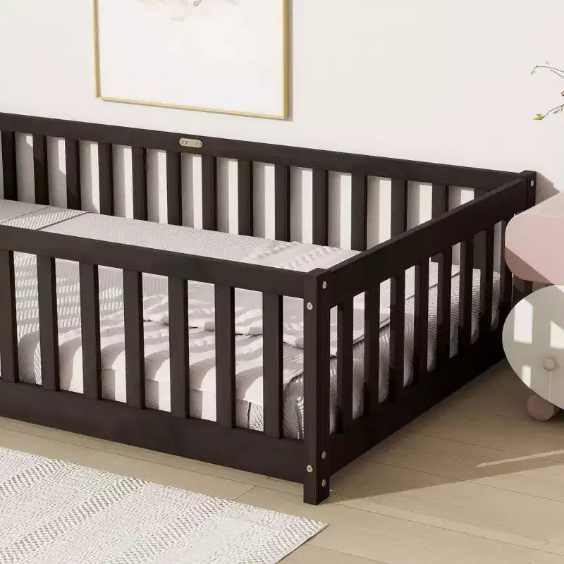 MAYEERTY Twin Bed Frame Noise-Free Design No Box Spring Needed Heavy-Duty Metal