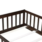 MAYEERTY Twin Bed Frame Noise-Free Design No Box Spring Needed Heavy-Duty Metal
