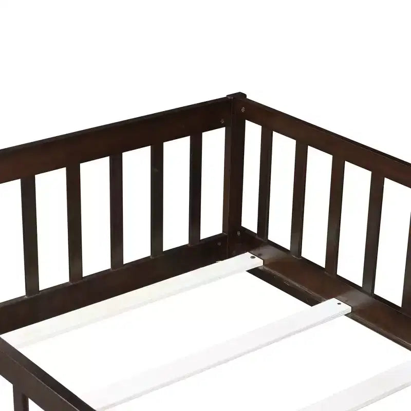 MAYEERTY Twin Bed Frame Noise-Free Design No Box Spring Needed Heavy-Duty Metal