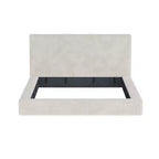 GDFStudio Nuly Modern Upholstered Frameless Bed