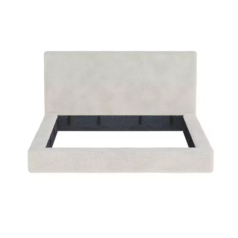 GDFStudio Nuly Modern Upholstered Frameless Bed