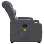 vidaXL Stand Up Massage Recliner Chair Black