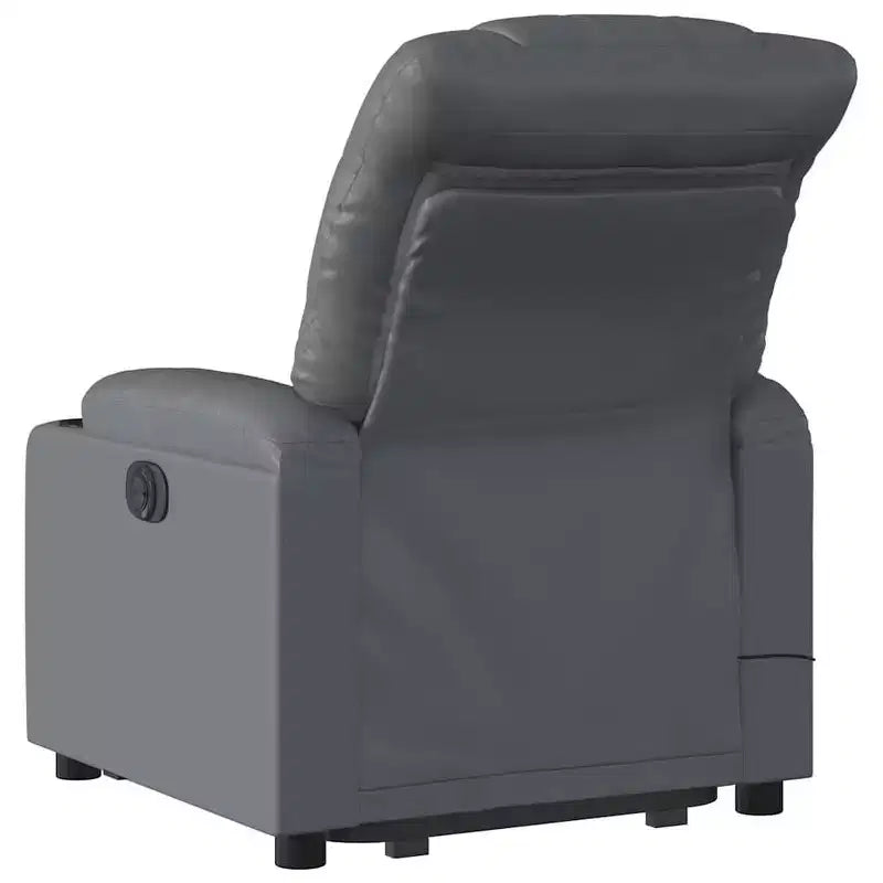 vidaXL Stand Up Massage Recliner Chair Black