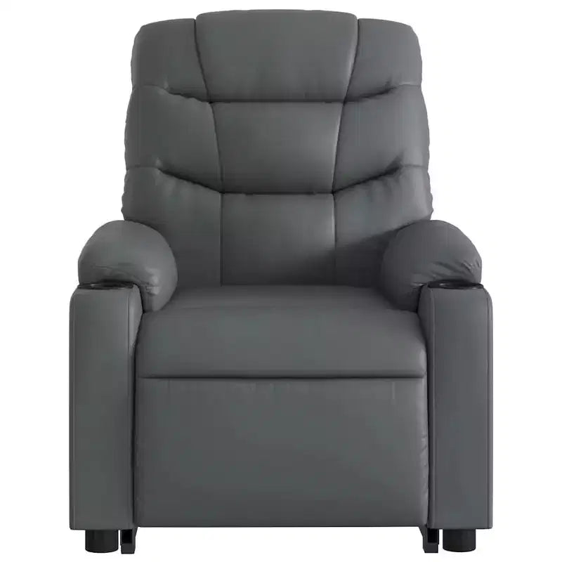 vidaXL Stand Up Massage Recliner Chair Black