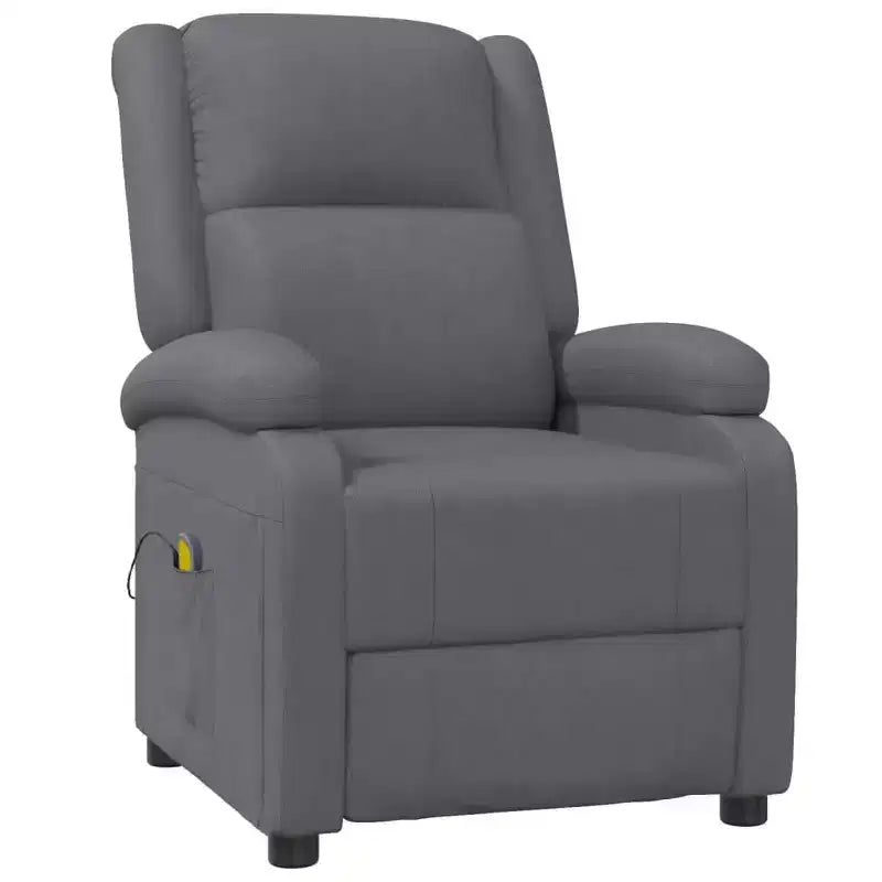 vidaXL Massage Chair Anthracite