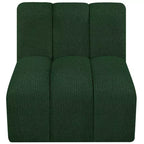 Meridian Furniture Arc Boucle Fabric Straight Chair