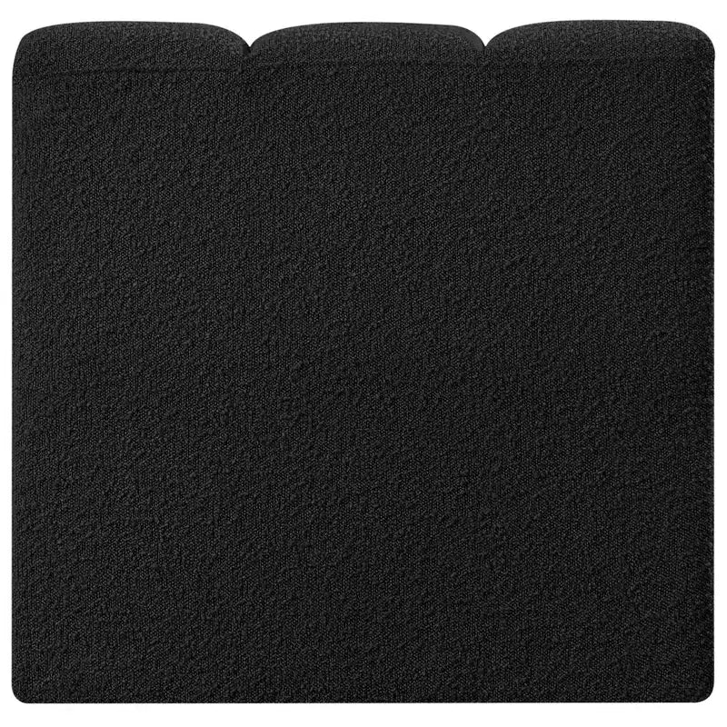 Meridian Furniture Arc Boucle Fabric Straight Chair