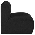 Meridian Furniture Arc Boucle Fabric Straight Chair