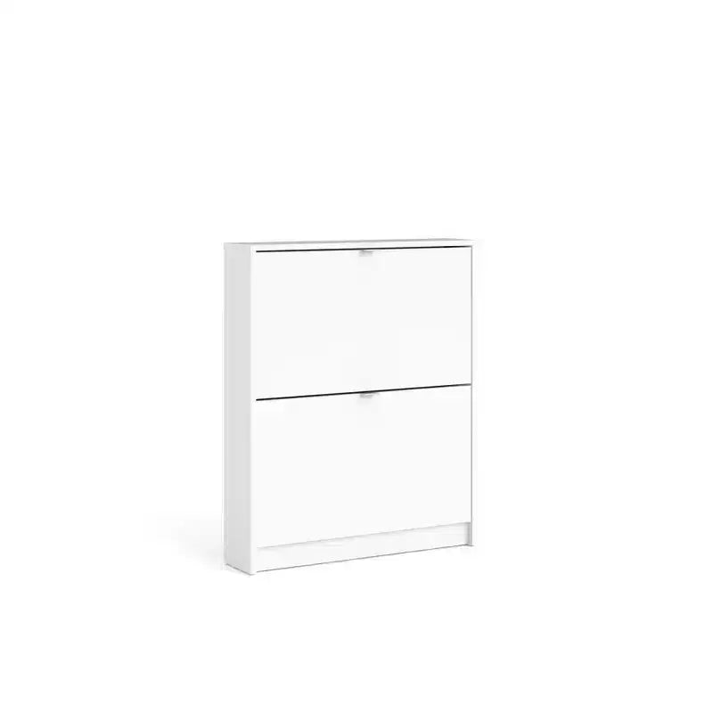 Tvilum, Bright 2 Drawer Shoe Cabinet
