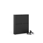 Tvilum, Bright 2 Drawer Shoe Cabinet