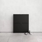 Tvilum, Bright 2 Drawer Shoe Cabinet