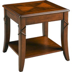 Table basse d'appoint en bois massif
