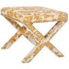 SAFAVIEH Shavonne Ottoman banc en X
