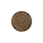 Signature Design by Ashley Hanneforth Table basse marron/noir - 111,76 cm (L) x 111,76 cm (P) x 48,26 cm (H)
