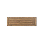 The Gray Barn Downington Table console de canapé à 2 tiroirs en bois massif