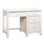 Bureau d'ordinateur Romeo Transitional de 48 pouces en bois massif à 4 tiroirs par Furniture of America