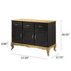 Buffet Vert en Bois