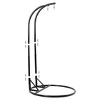 LeisureMod Sedia a Uovo Sospesa per 2 Persone con Supporto - Dondolo Pensile per Esterni/Interni in Rattan Intrecciato con Cuscini