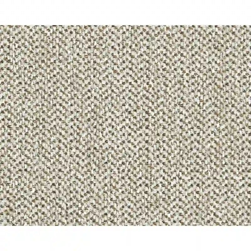 Causeuse traditionnelle marron blé avec clous décoratifs