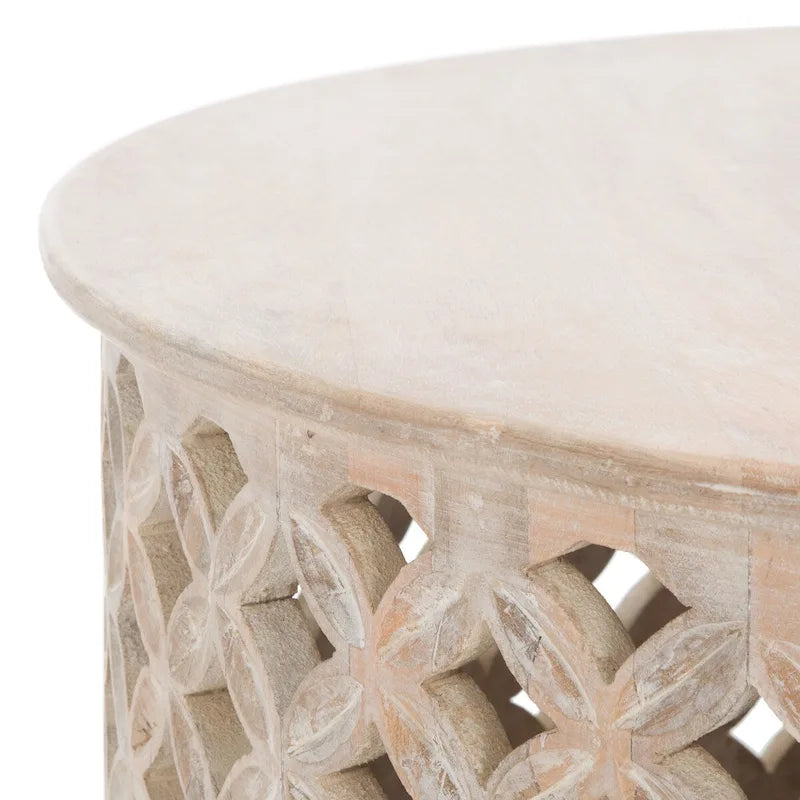 Table basse ronde Antkea SAFAVIEH - 35 L x 35 P x 16 H - 35Lx35Px16H