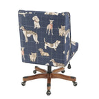 Chaise de bureau pivotante Violet