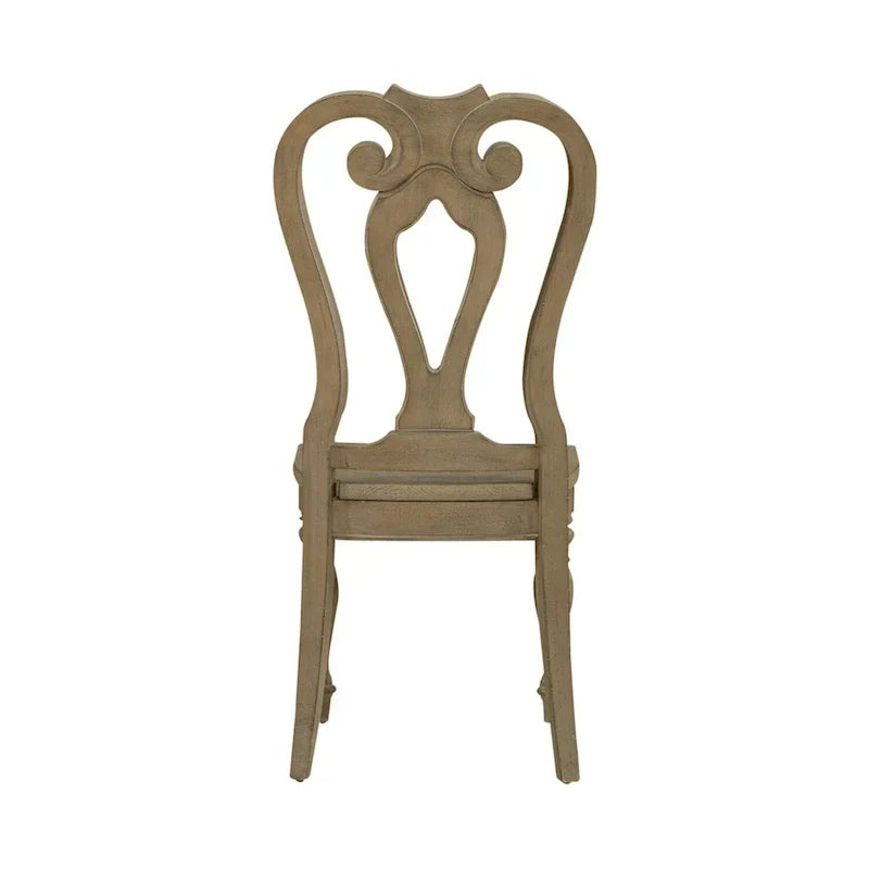 Chaise à lattes (Lot de 2)