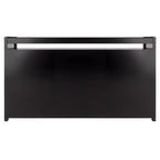 Banc de rangement Addison avec 3 sections - Espresso foncé - Winsome : Organisateur d'entrée, Pouf de chambre en similicuir