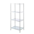 43" Royal Crest 4 Tier Tower Chrome - Breighton Home