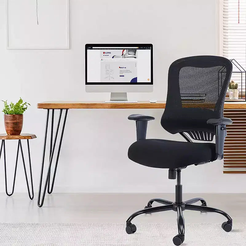 Chaise de bureau ergonomique Grace 24h/24, 7j/7 : Soutien lombaire réglable, pivotante, roulettes