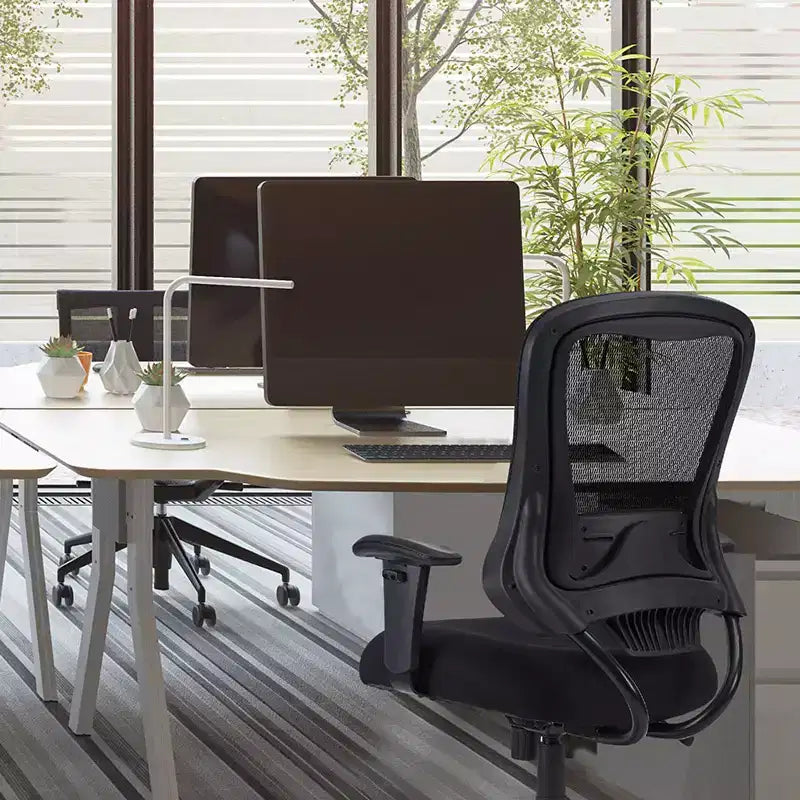 Chaise de bureau ergonomique Grace 24h/24, 7j/7 : Soutien lombaire réglable, pivotante, roulettes