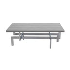 Illusion Wood Coffee Table Gray - Armen Living