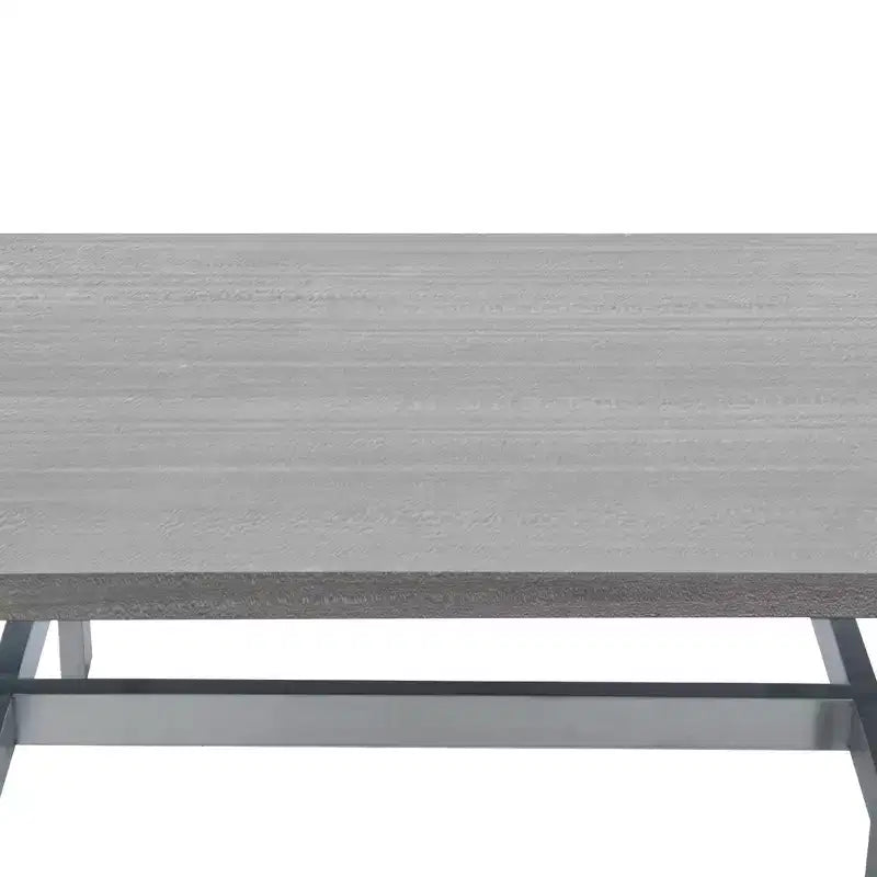 Illusion Wood Coffee Table Gray - Armen Living