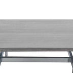 Illusion Wood Coffee Table Gray - Armen Living