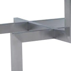 Illusion Wood Coffee Table Gray - Armen Living