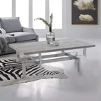 Illusion Wood Coffee Table Gray - Armen Living