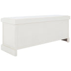 Banc de rangement SAFAVIEH Fiorello 3 tiroirs avec coussin - 47,3 L x 15 P x 19 H - 47Lx15Px19H