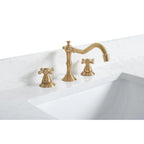Meuble-lavabo Vanity Art avec évier en céramique et dessus en marbre reconstitué